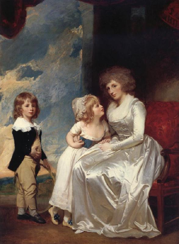  The Countess of warwick and her children
